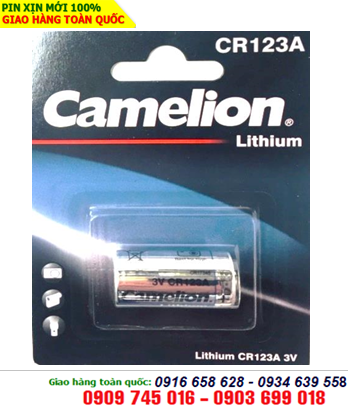 Camelion CR123A-BP1; Pin Camelion CR123A-BP1 Photo Litthium 3V Chính hãng
